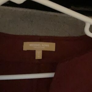 Michael Kors Burgundy Jacket